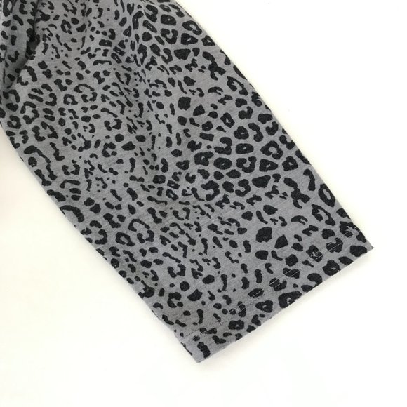 Lane Bryant Animal Print Tee Women's Plus Size 26/28 Crew Neck Long Sleeves - Picture 7 of 12